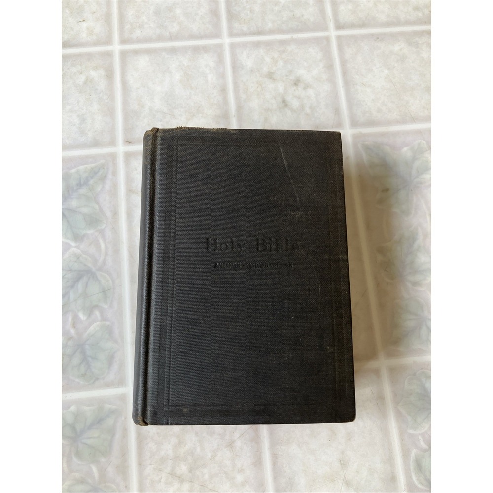 Holy Bible 1901 American Standard Edition Thomas Nelson hardcover 6X4 small size